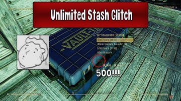 Infinite Stash Glitch in Fallout 76*Patched