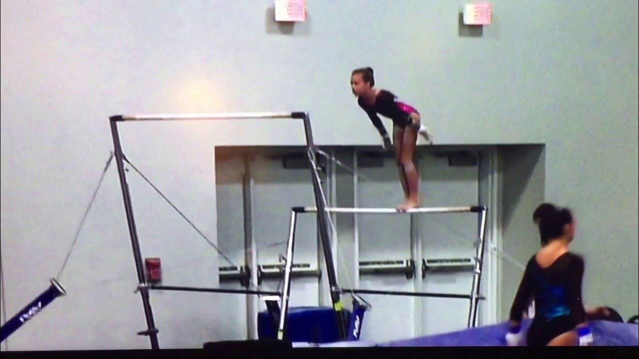 Emily Leese Level 9 Gliders Invitational 2016 Gymnastics Bars Class of