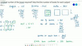 Class 6 TN Maths Term II  1. Numbers  Example 7: A book seller has 175 English books, 245 Science
