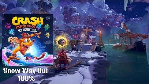 Crash Bandicoot 4 Its About Time Demo Snow Way Out 100% Retro
