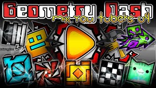 EPIC TEXTURE PACK | MIX YOU TUBERS V4 | Geometry Dash 2.11 | Android & Steam 