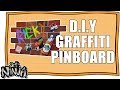 How to Make the Art Ninja Graffiti Pin Board | Art Ninja | Nugget