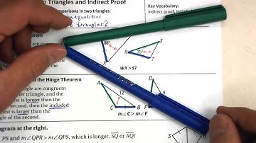5.6 Inequalities in Two Triangles