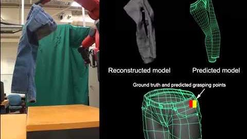 Real-time Pose Estimation of Deformable Objects Using a Volumetric Approach --- IROS 2014