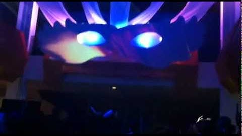 Femme 6 go-go dances at 2011 Calarts Spring Masquerade Rave Ball