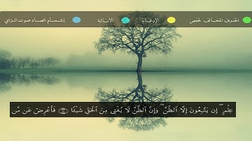 سورة  النجم برواية أبي  الحارث عبد الرشيد صوفي