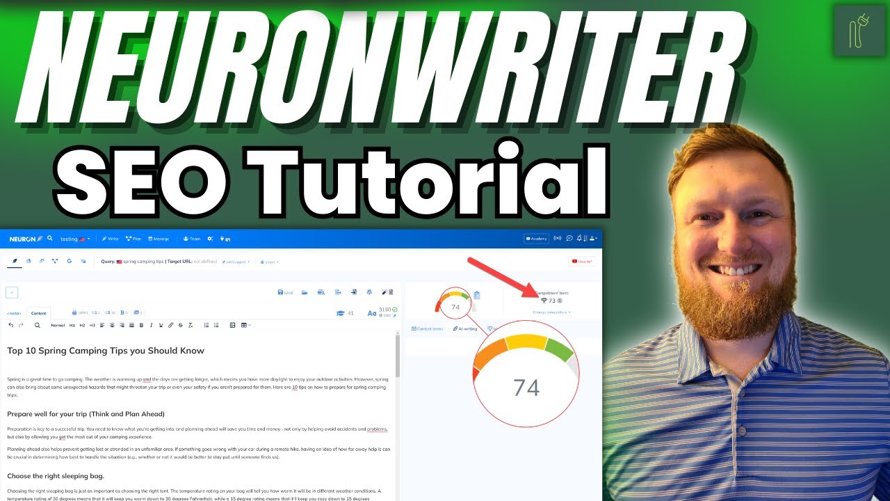 Neuronwriter SEO Tutorial: Boost Your Website to the Top of Google Search Results!