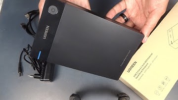 Ugreen 3.5" HDD SATA USB3.0 Enclosure Unboxing