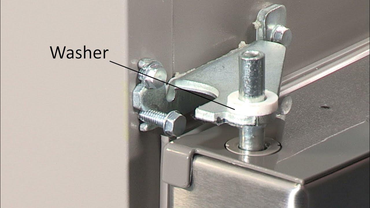How to Remove Refrigerator Doors YouTube