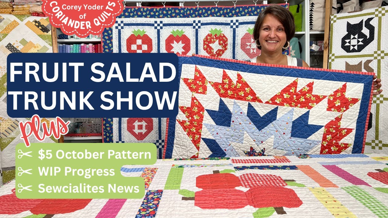 5 совершенно новых одеял | Новости Quilt Along | Обновления в процессе