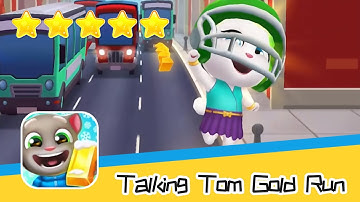 Talking Tom Gold Run DAY #157 Walkthrough The best cat runner game! Recommend index five stars