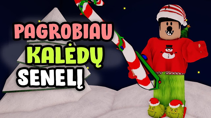 PAGROBIAU KALĖDŲ SENELĮ, JOG IŠGELBĖTI KALĖDAS!