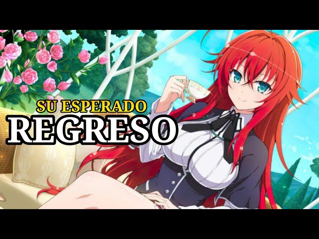 Han pasado cinco años sin noticias de High School DxD — Kudasai