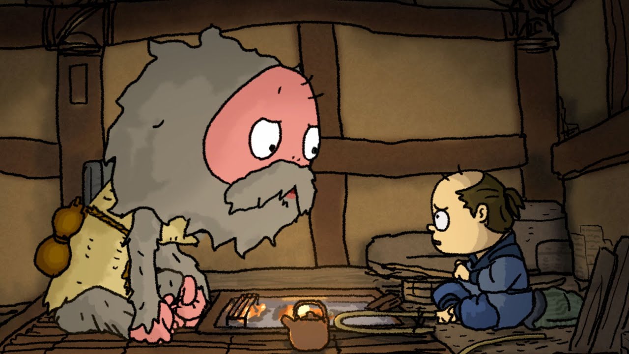 70-2「さとりとかんじき」【むかしばなしのおへや～伝えたい日本昔話