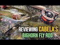 Reviewing cabelas white river bighorn fly fishing outfit  trout on fenton river