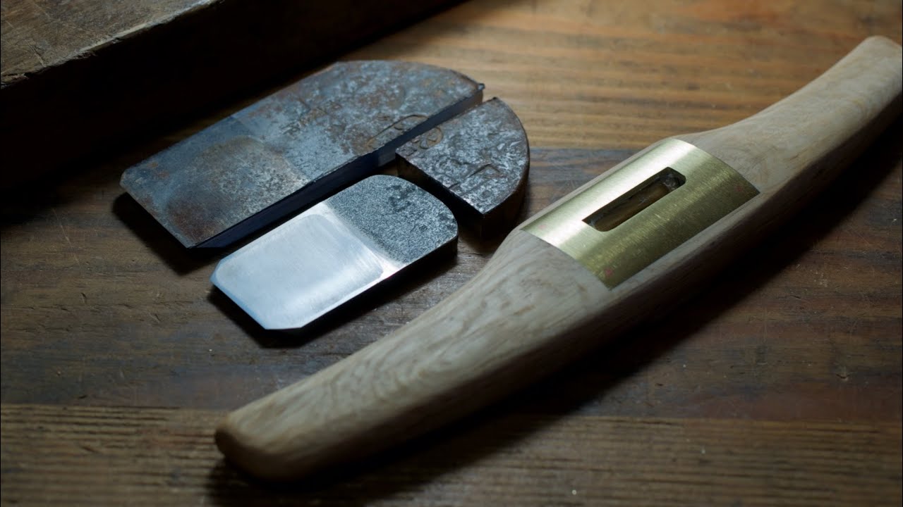 切れ味がイマイチな南京鉋の刃を古い鉋刃から新しく作って交換したらすごいことになった