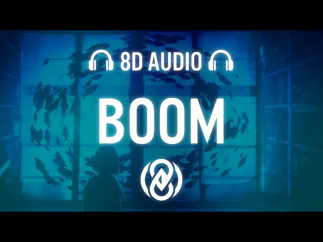 LAY - BOOM - R3HAB Remix (Lyrics) | 8D Audio 🎧 class=