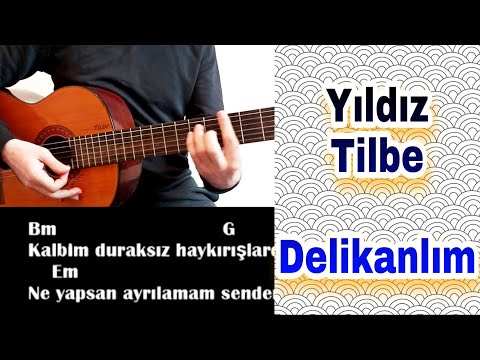 Yıldız Tilbe - DELİKANLIM Nasıl Çalarım? GİTAR DERSİ (Kolay Gitar Dersi)