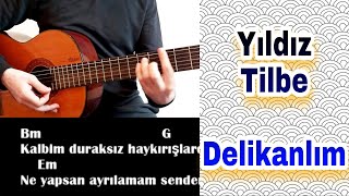 Yıldız Tilbe - DELİKANLIM Nasıl Çalarım? GİTAR DERSİ (Kolay Gitar Dersi)