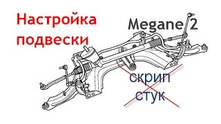 Устранение стуков и скрипа в подвеске рено меган 2 Устранение стуков и скрипа в подвеске рено меган 2