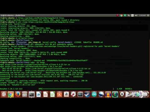 How To Build a Linux based OS within Minutes using build-linux