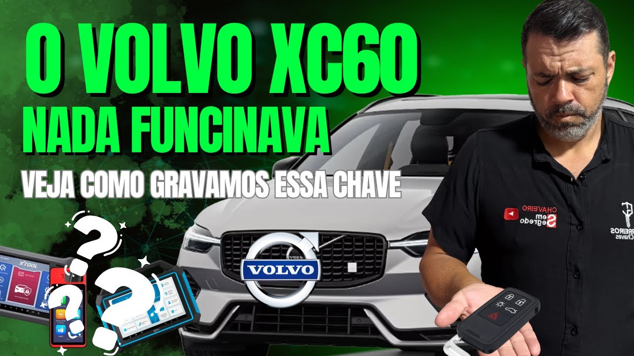 Nada Funcionava na Volvo XC60… Até Fazermos ISSO 