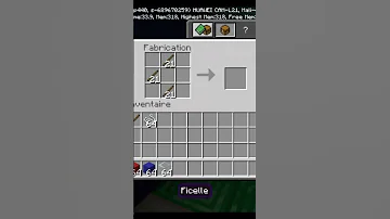 كيف تصنع سهم في ماينكرافت 
