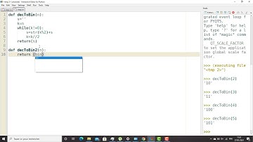 2 ways to convert Decimal to binary python
