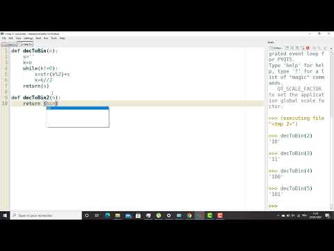 2 ways to convert Decimal to binary python