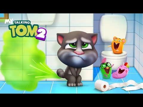 Bathroom Buddy - My Talking Tom 2 - Official Trailer #3 - Bathroom Buddy - My Talking Tom 2 - Official Trailer #3