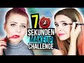 7 SEKUNDEN MAKEUP CHALLENGE mit DominoKati! ⏰ - #GLOWvember