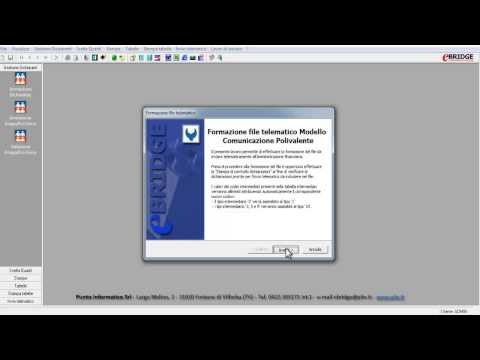 Formazione file telematico