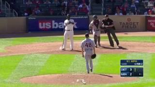 Tigers vs Twins BENCH CLEARING BRAWL with Miguel Sano
