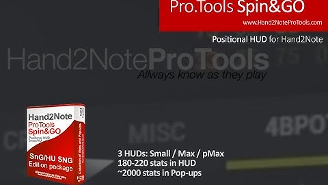 Hand2Note Pro.Tools Spin&Go: Description of package and HUDs