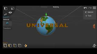 making universal pictures 1990 logo Prisma 3D @LogoModel12
