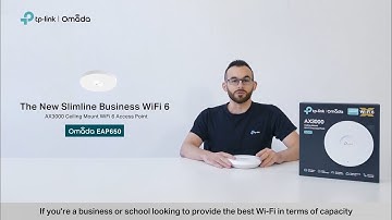 TP-Link EAP650: AX3000 Ceiling Mount Wi-Fi 6 Access Point