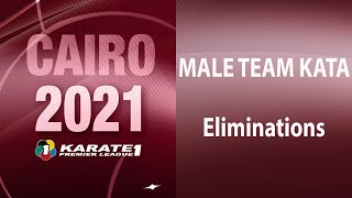 Karate1 Premier League Cairo  Male Team Kata  Pool 1  World Karate Federation