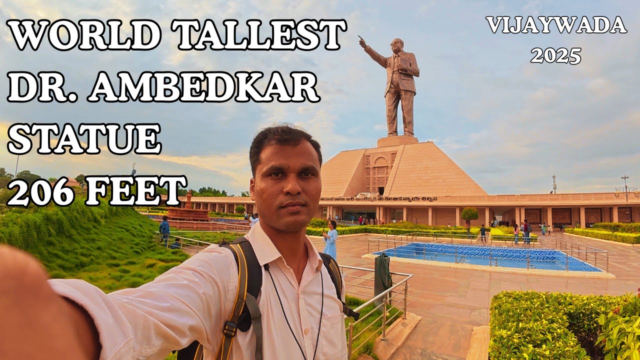 World Tallest Dr. Babasaheb Ambedkar Statue Vijaywada | The Statue of Social Justice in Vijayawada