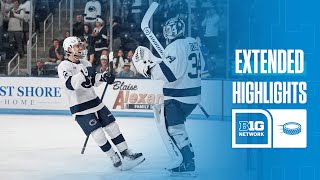 Full Stonehill at Penn State | HIGHLIGHTS | Big Ten Hockey | 10/25/2025 News