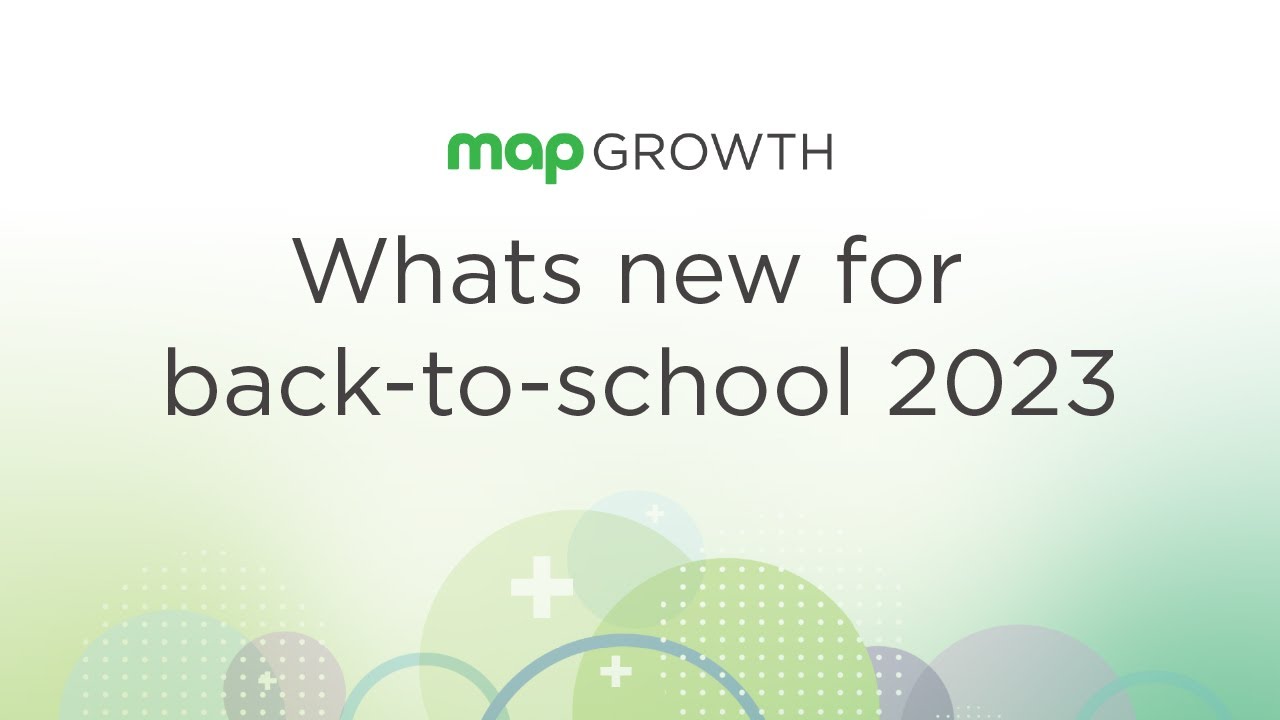 NWEA MAP Growth What’s new for 2023 YouTube