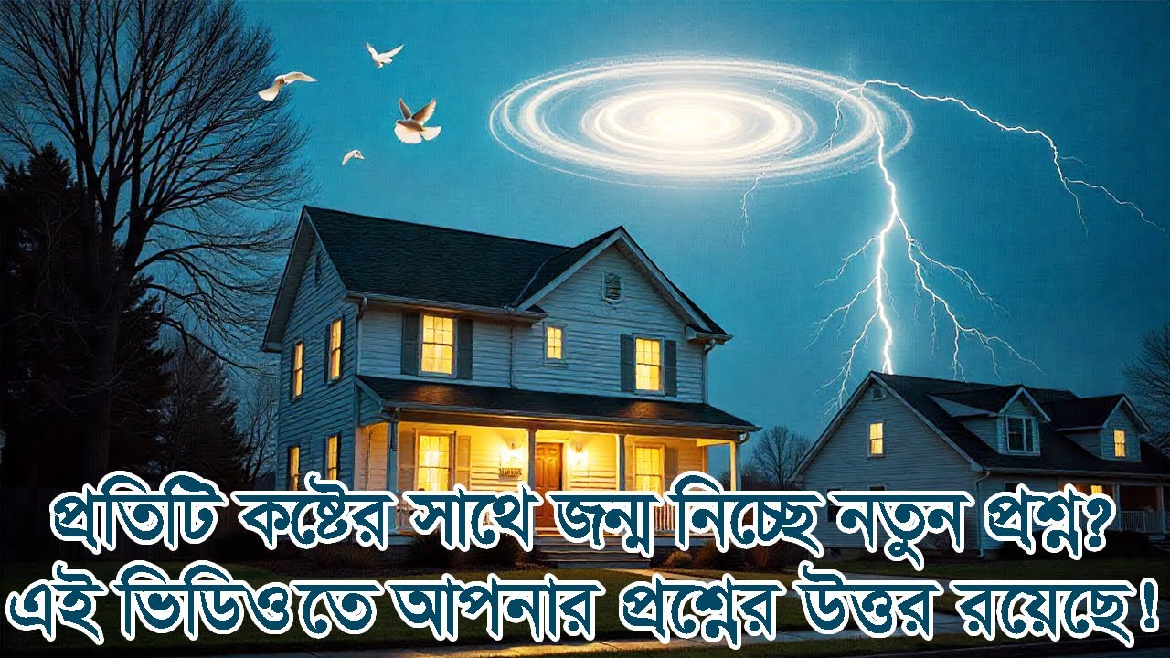 প্রতিটি কষ্টের সাথে জন্ম নিচ্ছে নতুন প্রশ্ন? এই ভিডিওতে আপনার প্রশ্নের উত্তর রয়েছে! 