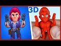 Кольт Brawl Stars из 3D принтера. KINGROON KP3S 3D Printer.