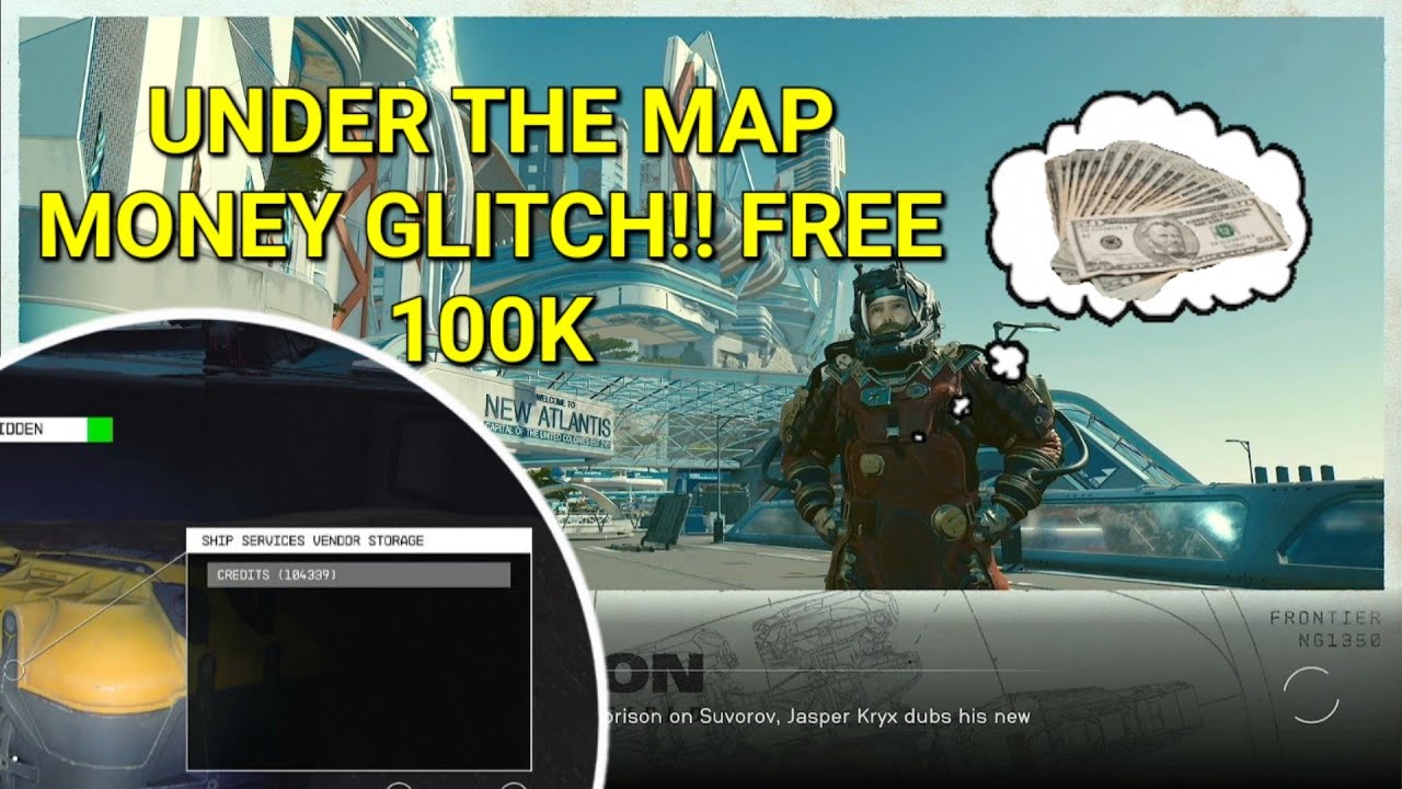 STARFIELD VENDOR GLITCH!! INFINITE CREDITS AND FREE ITEMS FROM SHOP EXPLOIT!!
