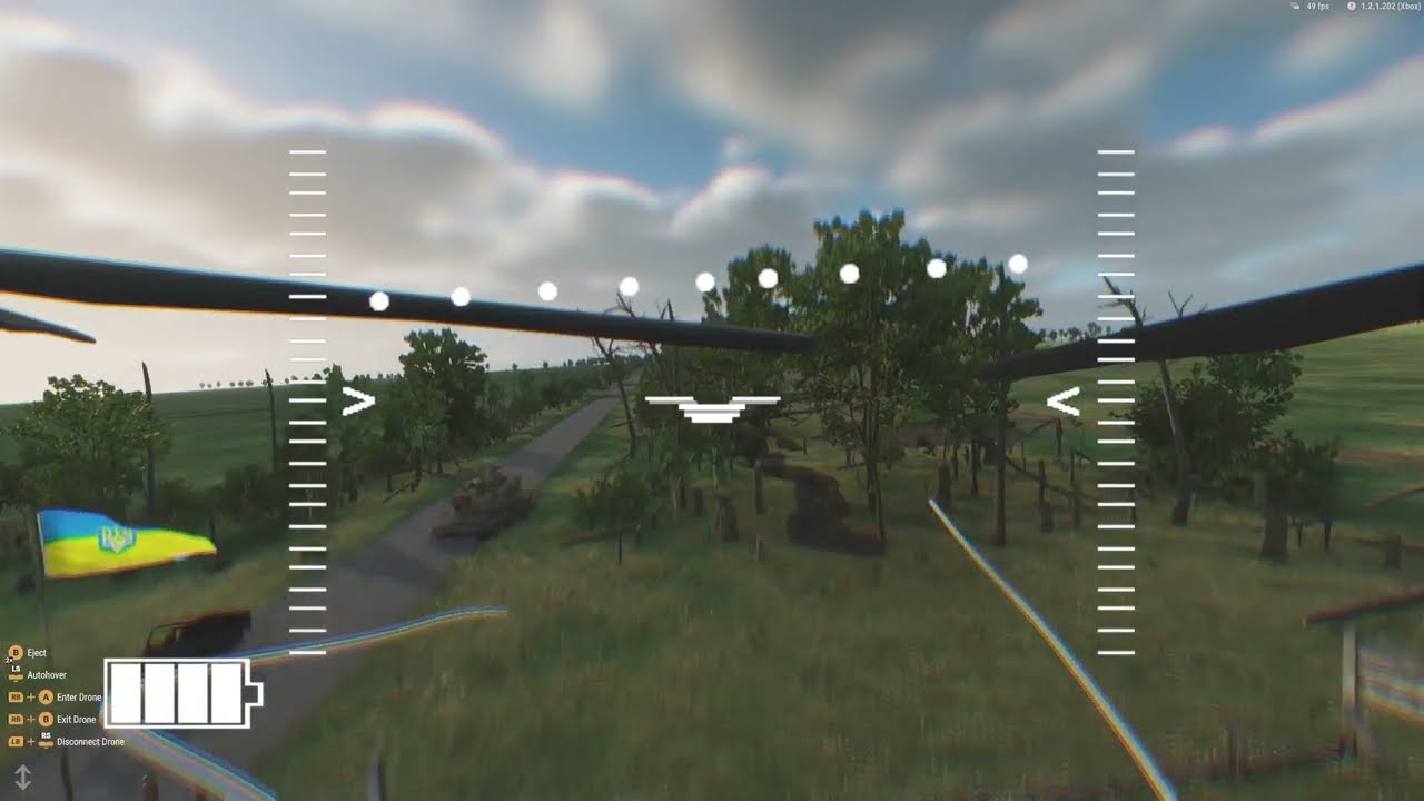 First Drone Kill Arma Reforger. Road To Bakhmut.