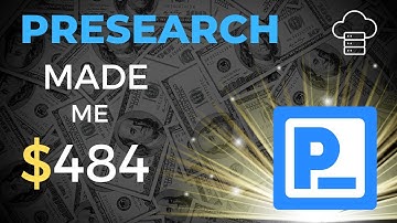 How I Made $484 On My Presearch Nodes
