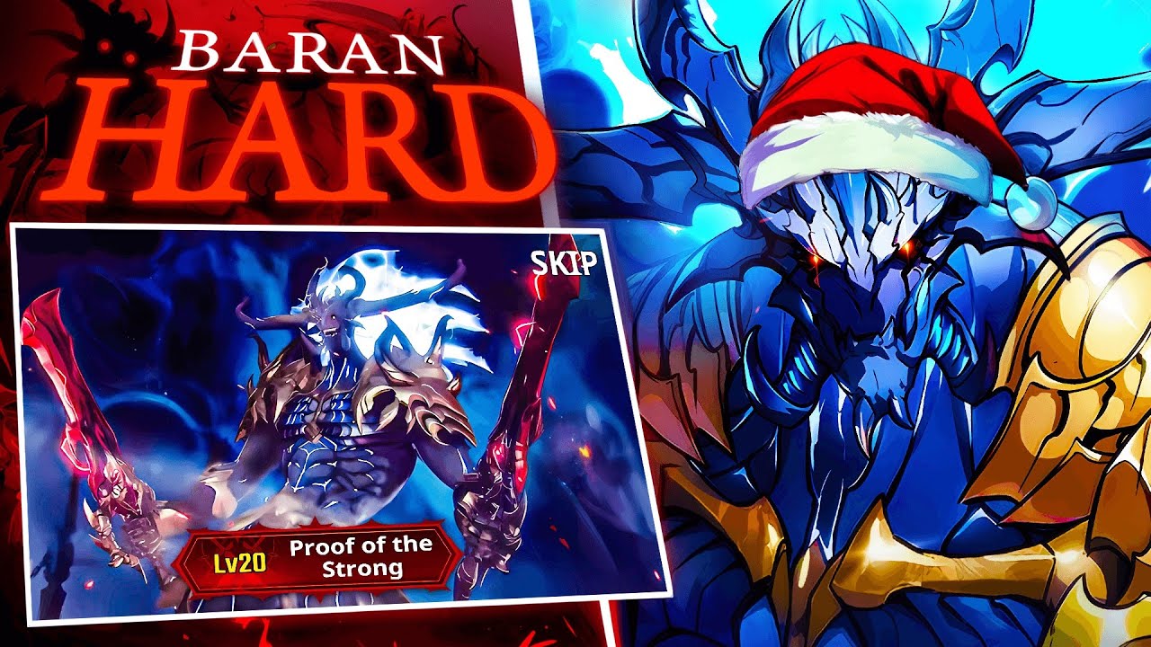 BARAN HARD LVL MAX ! Conseils et astuces | Solo Leveling Arise