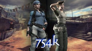 RESIDENT EVIL 5 - Jill BSAA × Rebecca S.T.A.R.S. | Public Assembly (754k) The Mercenaries