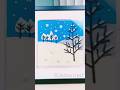 24节气 大雪 When Winter Deepens | Creating winter scene with felt fabric Art #handmade #fabricart #diy