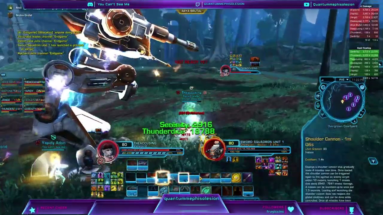 Hardmode Temple of sacrifice Sword Squadron Tank POV