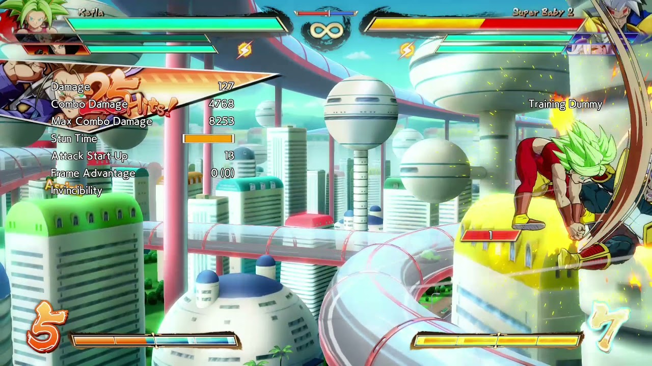 Kefla Double Hellzone Combo | DBFZ